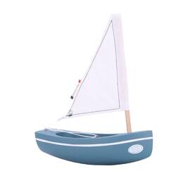 Bateau le bâchi vert abysses 17cm