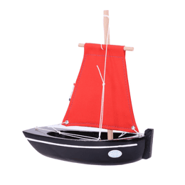 Bateau le misainier noir 22cm