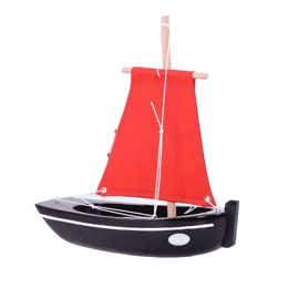 Bateau le misainier noir 22cm
