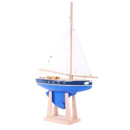 Voilier le tirot bleu 30cm