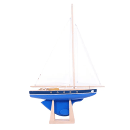 Voilier le tirot bleu 40cm