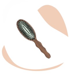 Brosse pneumatique moyen modèle, sanglier et pointes nylon