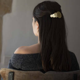 Barrette Lola dorée - Doré