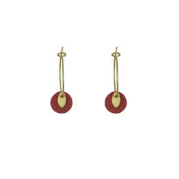 Boucles Emma - Rouge