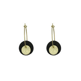 Boucles Oriane plusieurs coloris - Noir