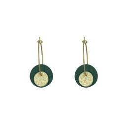 Boucles Oriane plusieurs coloris - Vertbouteille
