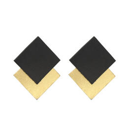 Boucles Caroline - Doré/Noir