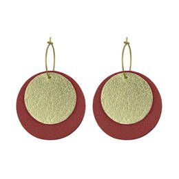 Boucles Vir - Rouge