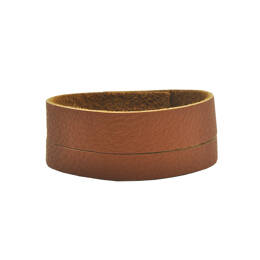 Bracelet Tom en cuir - Marron