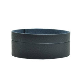 Bracelet Tom en cuir - Marine