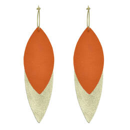 Boucles d'oreilles Elsa - Mandarine