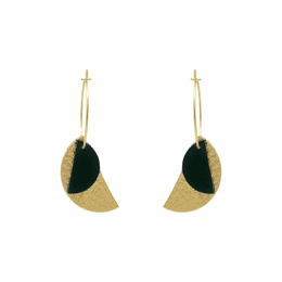 Créoles Clara - Noir