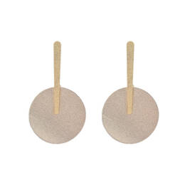 Boucles d'oreilles Lili - Platine