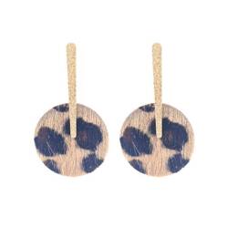 Boucles d'oreilles Lili - Leopard