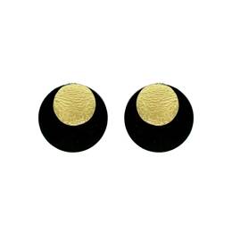 Puces d'oreilles Alizée KIT 2 couleurs au choix - Noir