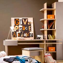 Bibliothèque 1 porte Graphic