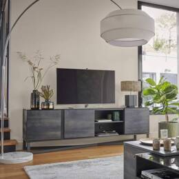 Meuble TV L. 120 sur pied Audace