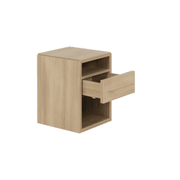 Chevet 1 tiroir 2 niches Mervent