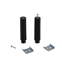 Lot de 2 pieds de jumelage pour sommier