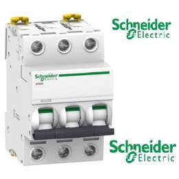 Disjoncteur Schneider - Ic60n - 3 Pôles - 6 Ampères - Courbe D - Schneider Electric A9f75306