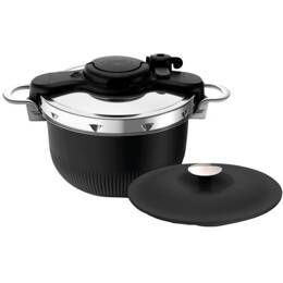 Seb - Autocuiseur 6l Inox Noir P4810700