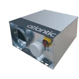 Atlantic – Caisson De Répartition Vmc Ultra-silencieux – Moteur Ec Basse Consommation – Format Compact 221 Mm Pour Faux-plafond – Isolation Phonique Renforcée
