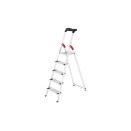 Hailo - Escabeau Pro 5 Marches - Hauteur Max. De Travail 3.06m - 8815-001