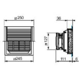 Schneider Electric - Nsycag291lpf Accessoire De Montage (l X H X P) 316 X 336 X 18 Mm 1 Pc(s)
