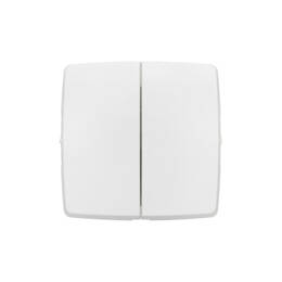 Transformeur Double Appareillage Saillie Composable Blanc (086120l)