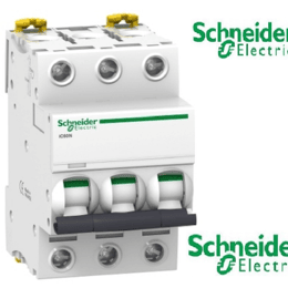 Schneider Electric – Disjoncteur Tripolaire 16a – 3 Pôles – Courbe D – 10ka – Installation Électrique Tertiaire Ou Industrielle – Raccordement Peignable
