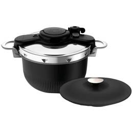Seb - Autocuiseur 6l Inox Noir P4810700