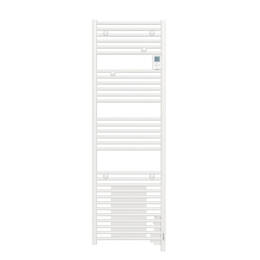 Atlantic – Sèche-serviette Électrique Digital 500w – Blanc Brillant – Pour Salle De Bain – 850257