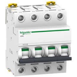 Schneider Electric - A9f94432 Schneider Ic60l Disjoncteur Tétrapolaire Schneider 32a - 4p - Courbe C - 20ka - À Vis