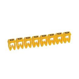 300 Repères Cab 3 Pour Filerie 0,5mm² À 1,5mm² Et Blocs De Jonction Avec Lettre Majuscule D Legrand 038303
