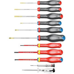 Jeu De 11 Tournevis Protwist - Facom - At.11pb