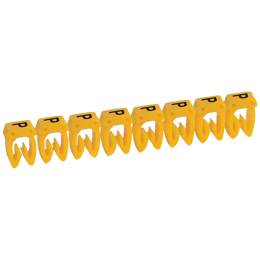 038316 Legrand Boite De 300 Repères Cab 3 Pour Fils 0,5mm² À 1,5mm² - Marquage Lettre Q
