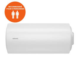 [jamais Utilise] Chauffe-eau Électrique 75l Atlantic Chaufféo Horizontal Mural Monophasé - 025108