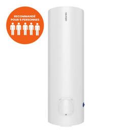 [jamais Utilise] Chauffe-eau Électrique 300l Atlantic Chaufféo Vertical Stable Monophasé Ou Triphasé - 022123