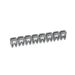 1200 Repères Cab 3 Pour Filerie 0,5mm² À 1,5mm² Et Blocs De Jonction Avec Chiffre 8 Gris Legrand 038218