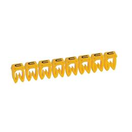 300 Repères Cab 3 Pour Filerie 1,5mm² À 2,5mm² Avec Lettre Majuscule U Legrand 038350