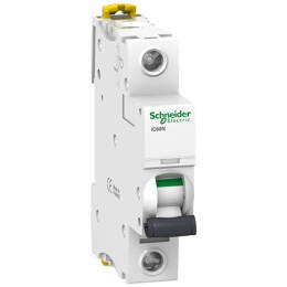 Schneider Electric - A9f74101 Schneider Ic60n Disjoncteur 1p Schneider 1a - 1p - Courbe C - 50ka - À Vis