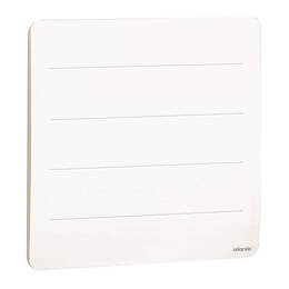 Radiateur Électrique Connecté Horizontal À Chaleur Douce 750w, Blanc - Nirvana Néo, Atlantic