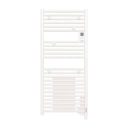 Sèche-serviettes Électrique Connecté Avec Soufflerie 1500w, H:109,5 X L:50 Cm, Blanc - Doris, Atlantic