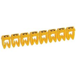 300 Repères Cab 3 Pour Filerie 1,5mm² À 2,5mm² Avec Lettre Majuscule C Legrand 038332