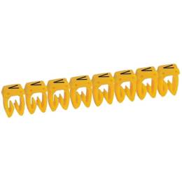 038351 Legrand - Boite De 300 Repères Cab 3 Pour Fils 1,5mm² À 2,5mm² - Marquage Lettre V