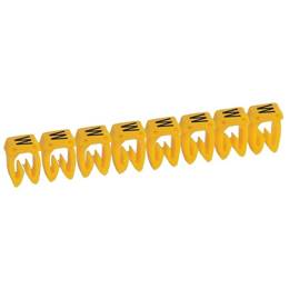 300 Repères Cab 3 Pour Filerie 1,5mm² À 2,5mm² Avec Lettre Majuscule W Legrand 038352