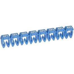 038106 Legrand Boite De 1000 Repères Cab 3 Pour Fils 0,15mm² À 0,5mm² - Marquage Chiffre 6 Bleu