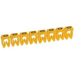 300 Repères Cab 3 Pour Filerie 0,5mm² À 1,5mm² Et Blocs De Jonction Avec Lettre Majuscule O Legrand 038314