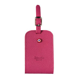Jules Cuir Grainé Porte-adresse Vie en Rose