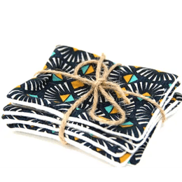Pack 6 lingettes Démaquillantes Lavables Zéro- Déchet Caliquo